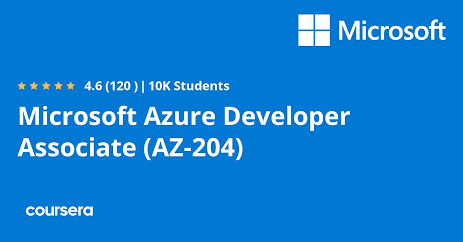 best Coursera course for Azure Developer Associate certification