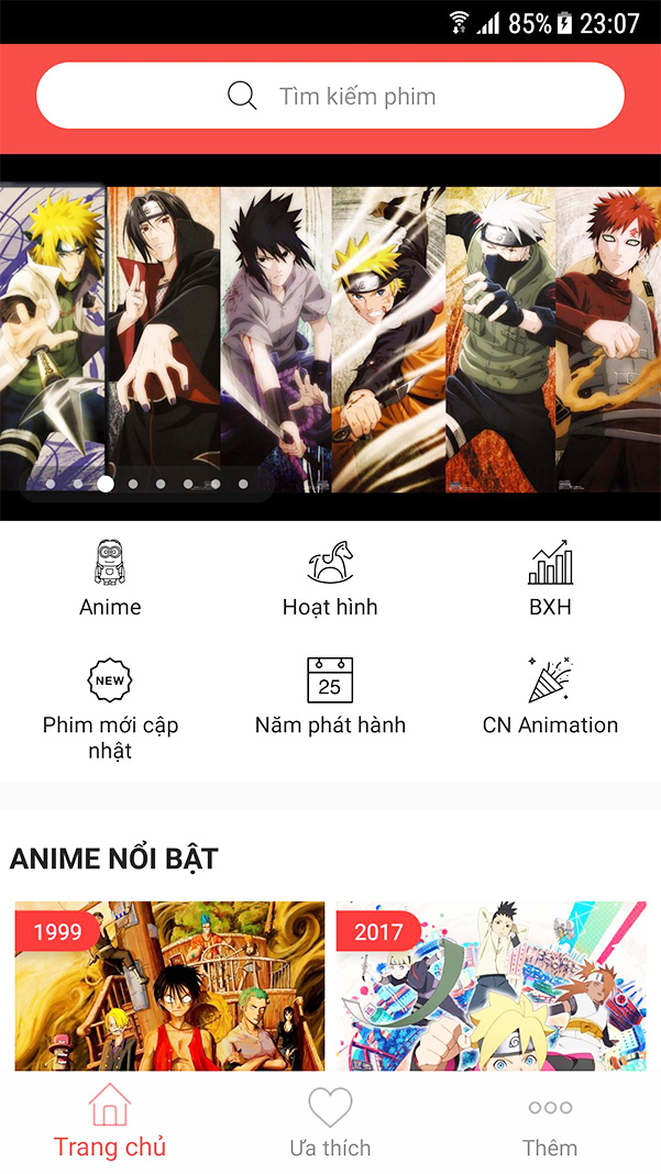 Tải Anime TV cho Android phiên bản mới nhất f