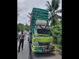 Satlantas Polres Enrekang Tindak Truk Odol, Ini Tujuannya