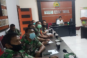 Prajurit TNI Kodim 0314/Inhil Antusias Ikuti Pelatihan Jurnalistik Bersama JMSI