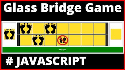 Javascript Glass Bridge Game