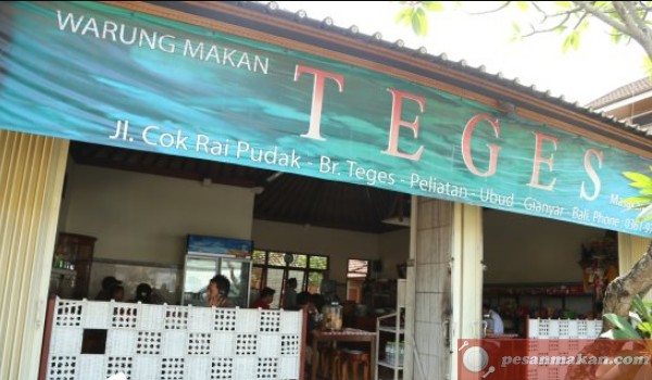 CARA PESAN MAKAN WARUNG TEGES UBUD