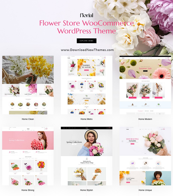 Florial – Flower Store WooCommerce WordPress Theme Review
