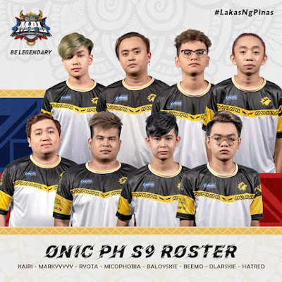 Onic PH - MPL PH S9 roster