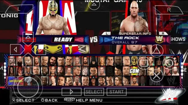 شخصيات لعبة WWE 2K
