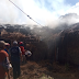  Puños: Incendio en casa de paja genera susto