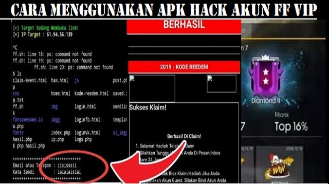 APK Hack Akun FF VIP