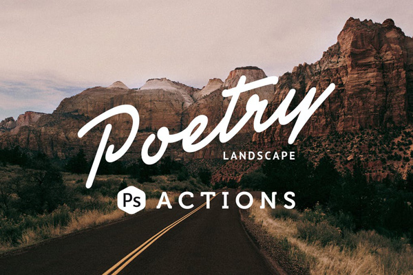 Poetry Landscape Actions