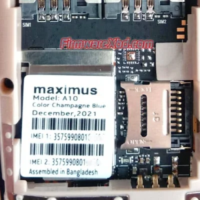 Maximus A10 Flash File