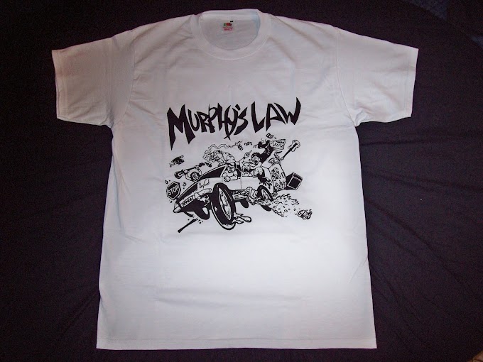 MURPHY’S LAW L size T-shirt