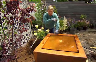 Corten Steel Water Table