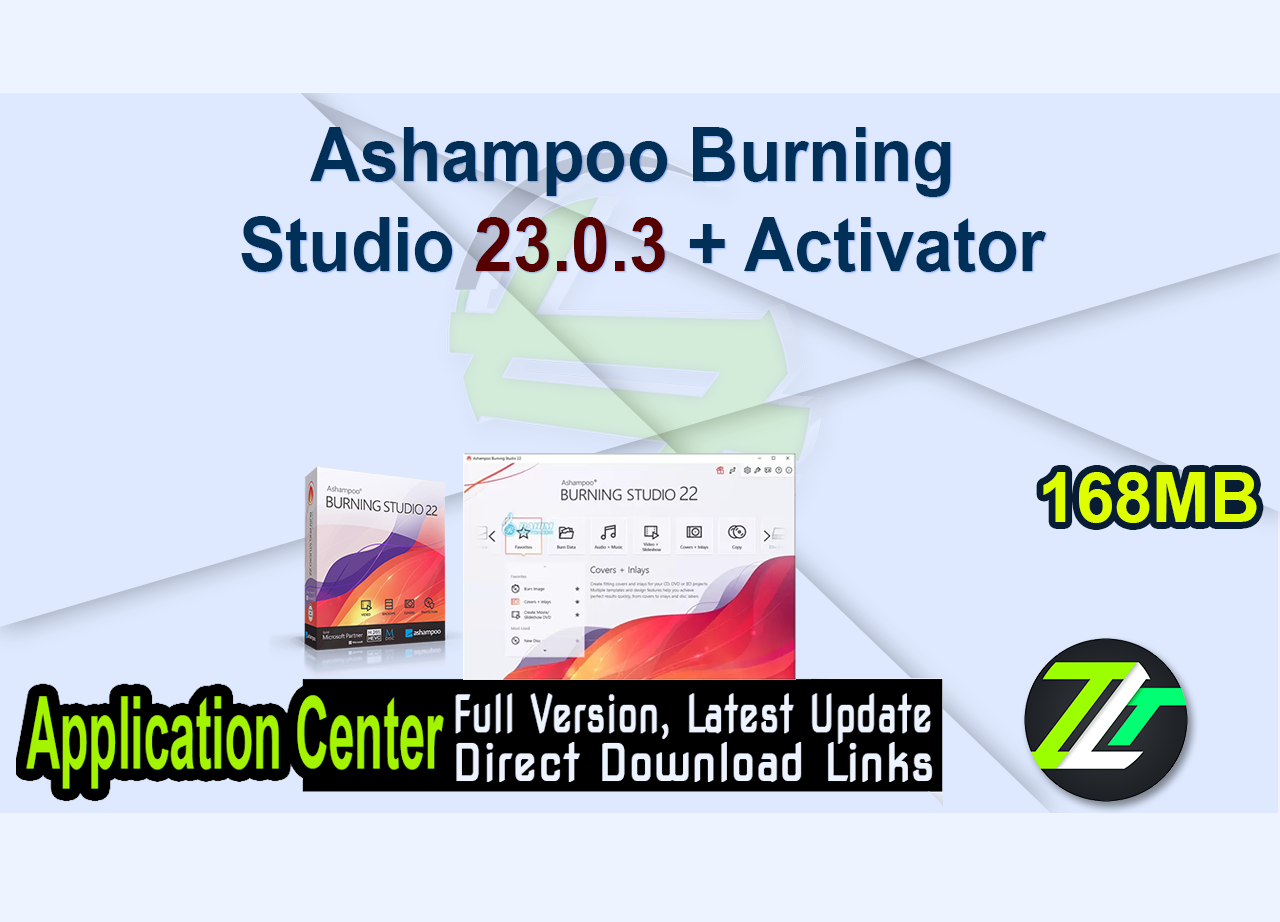 Ashampoo Burning Studio 23.0.3 + Activator