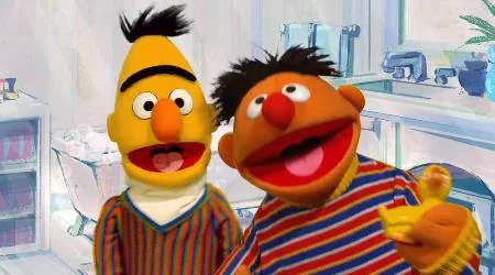 Sesame Street Character Names and Meanings Ernie and Bert