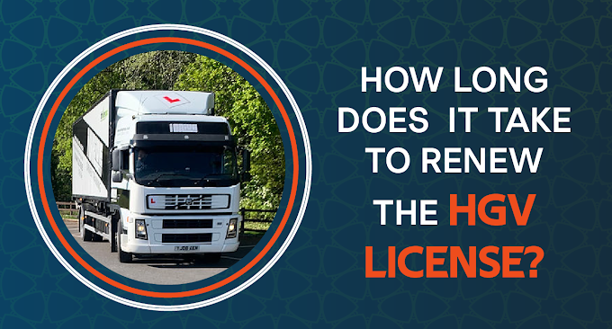 How long does it take to renew the HGV licence?