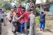 Dukung Program Nasional Polres Simalungun Gempur Vaksinasi Di Kantor Camat Tanah Jawa