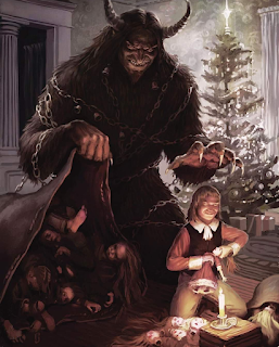 Terror de la Navidad Krampus