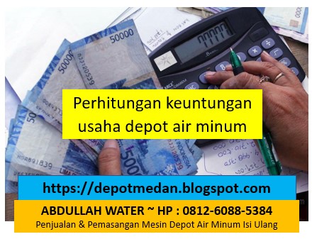 Keuntungan usaha depot air minum isi ulang