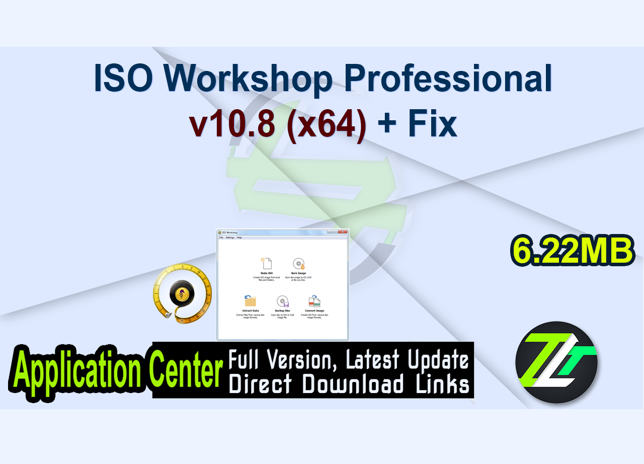 ISO Workshop Professional v10.8 (x64) + Fix