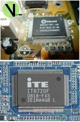 وادي التكنولوجيا | بالعربية: الرقاقة ITE والرقاقة Winbond في اللوحة الأم