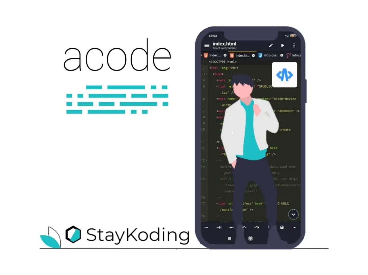 Sedang mencari aplikasi kode editor terbaik di android? coba aplikasi yang satu ini yaitu acode. Aplikasi ini sudah banyak yang menggunakannya lo!.