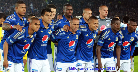 Millonarios campeon 2012