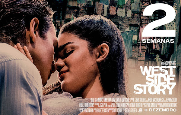 WEST SIDE STORY - A DUAS SEMANAS DA ESTREIA, CONHEÇA OS POSTERS DO NOVO FILME DE STEVEN SPIELBERG - 8 DE DEZEMBRO NOS CINEMAS