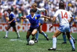 Argentina 2x1 Inglaterra.. 1986