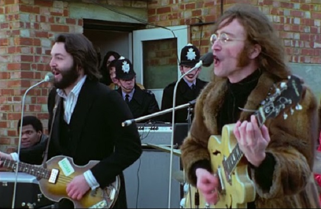 Beatles Rooftop McCartney Lennon