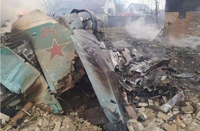 Four Ukrainian SU-27 and Bayraktar TB2 fighter jets destroyed by Russian military