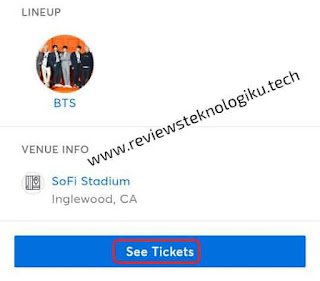 beli tiket konser bts lewat ticketmaster online dan offline