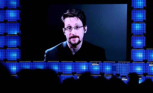 Edward Snowden warns of the consequences of weakening encryption
