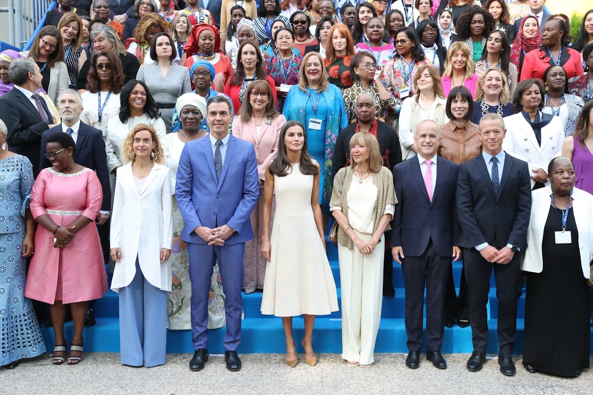 Queen Letizia Attended Women For Africa Foundation Conference