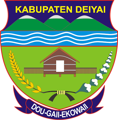 Logo / Lambang Kabupaten Deiyai - Latar (Background) Putih & Transparent (PNG)