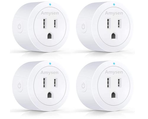Amysen Smart Plug A Certified Compatible with Alexa
