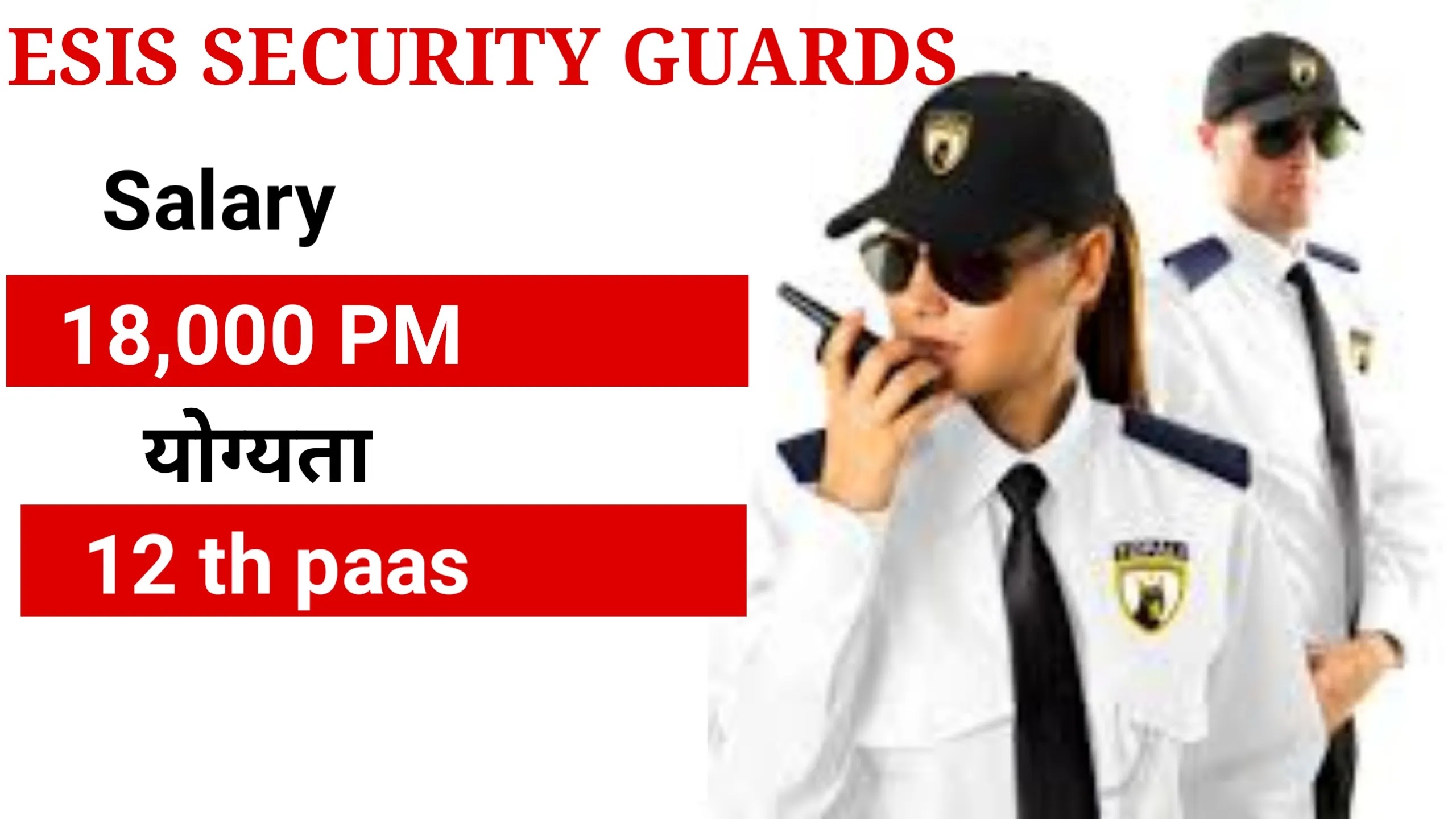 Security guards job