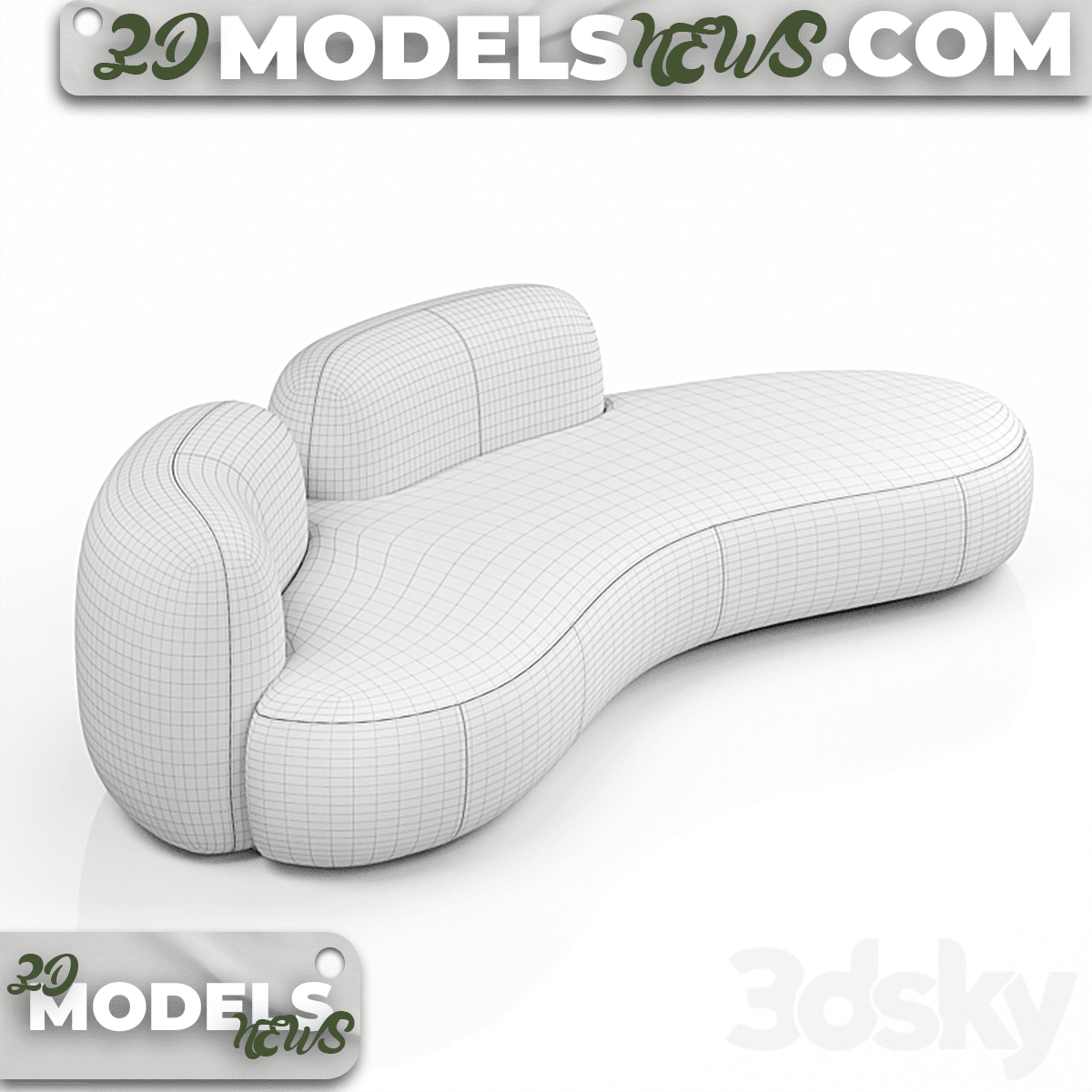 Sofa Model Tateyama XL 2 backs By Secolo 5