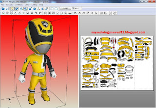 Power Rangers SPD Yellow Chibi V1