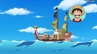 ワンピースアニメ ドレスローザ編 746話 バルトロメオ 船 ゴーイングルフィセンパイ号 Going Luffy senpai | ONE PIECE Episode 746