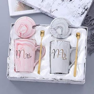 mr and mrs couples ceramic mug best gift for wedding anniversary