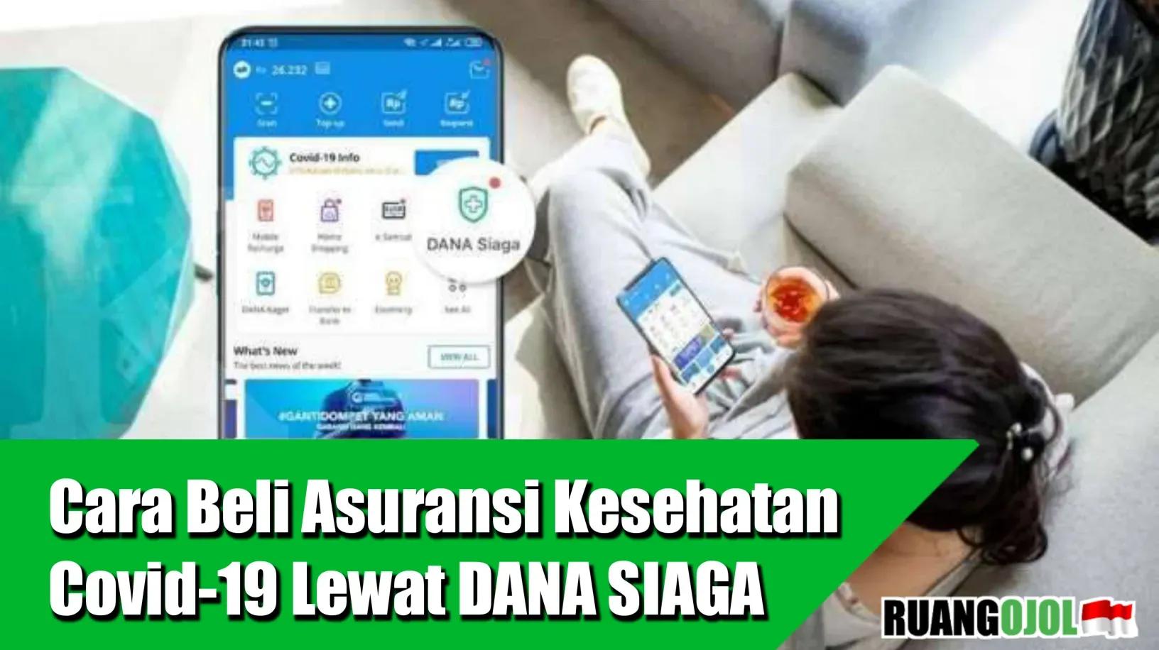 bayar asuransi kesehatan covid-19 di dana