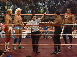 WCW Halloween Havoc 1990 Review - The Four Horsemen vs. Doom