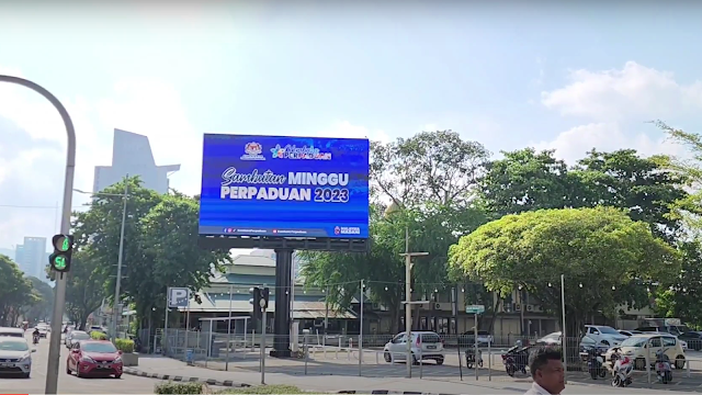 Malaysia Madani Ad Jalan Magazine Penang LED Screen Advertising Malaysia Georgetown Digital OOH Advertising