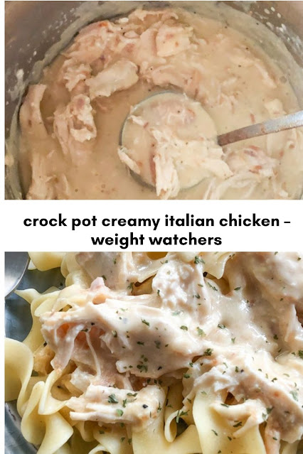 CROCK POT CREAMY ITALIAN CHICKEN – WEIGHT WATCHERS