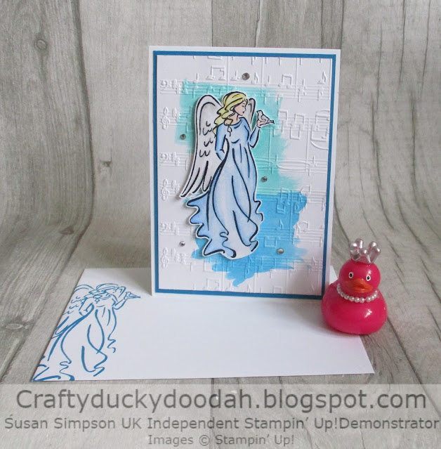 Craftyduckydoodah, Stampin' Up, Angels of Peace, Stamping INKspirations Blog Hop,