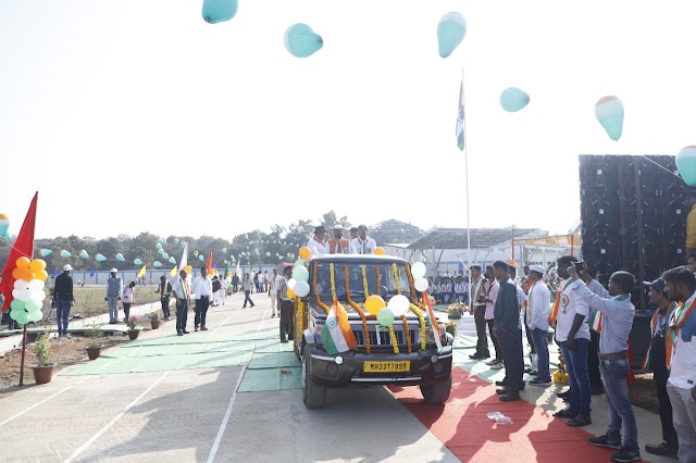 लॉयड्स मेटल्स अँड एनर्जी लिमिटेडतर्फे कोनसरी येथे प्रजासत्ताक दिनी विविध कार्यक्रमांचे आयोजन 