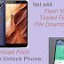 iTel A44 Flash File Tested Firmware File Download Free