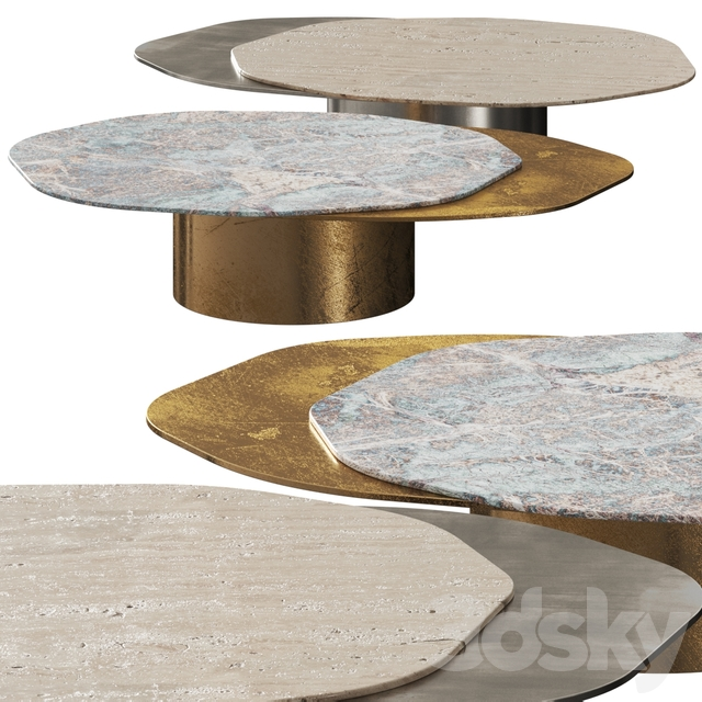 Carlyle Collective Venom Coffee Tables 3D Model