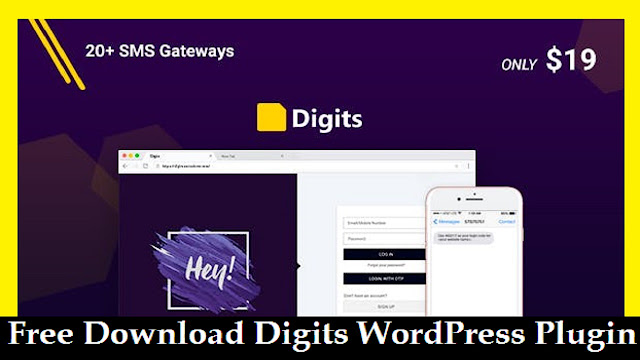 Free Download Digits WordPress Plugin