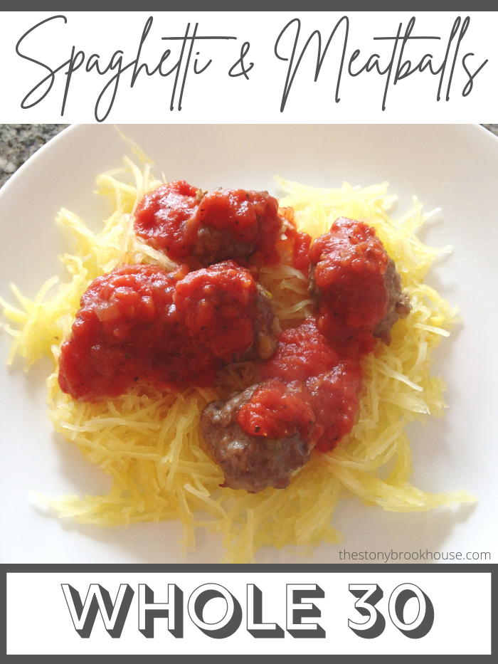 Spaghetti & Meatballs - Whole 30