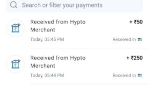 Mewt App Payment Proof